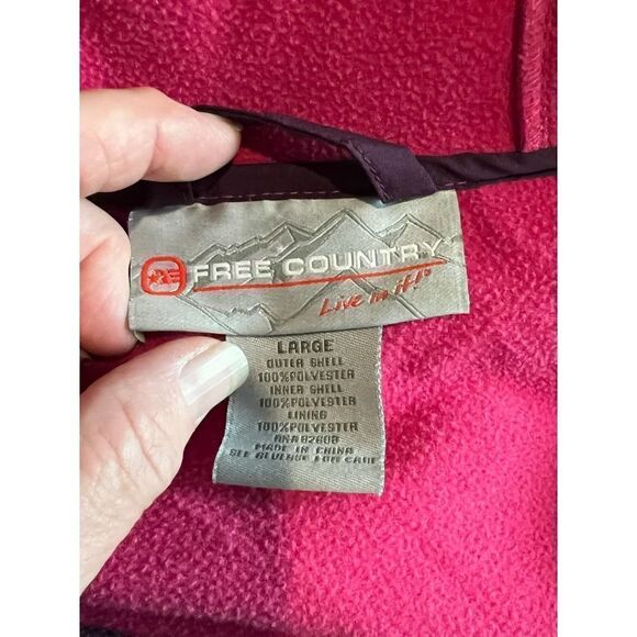 Free Country Women's Parka Pink‎ - Picture 5 of 7